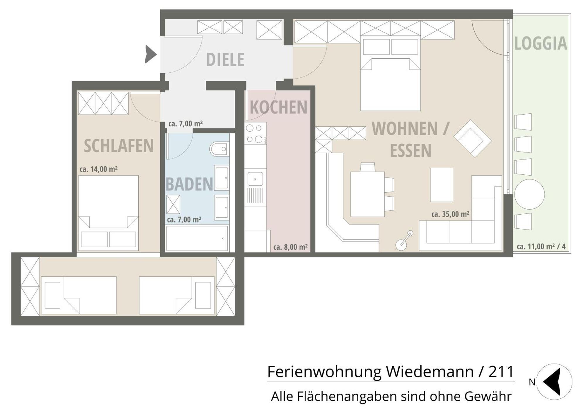 Ferienwohnung Wiedemann 奥伯斯特多夫 外观 照片